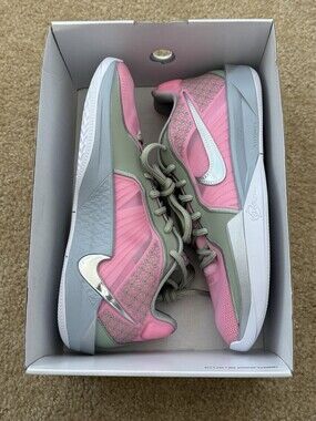 Men's Size 8 Nike Sabrina 2 Pink Silver Aunt Pearl Basketball Women's 9.5